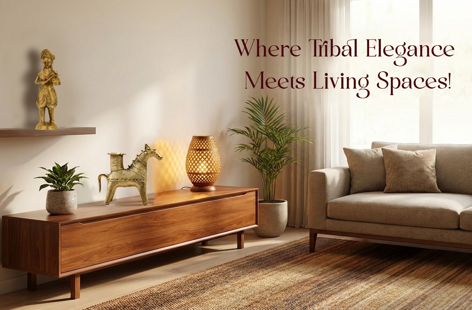 Where Tribal Elegance Meets Living Spaces!